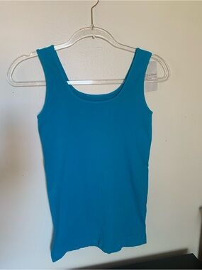 Tees by Tina Teal Scoop Neck Tank